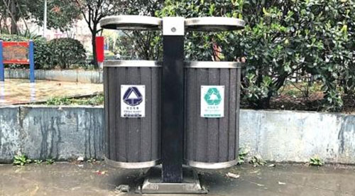 垃圾桶竟然還可以用牛奶盒制作？