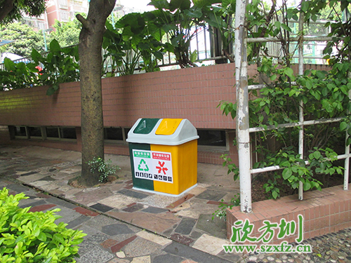 炎炎夏季，玻璃鋼垃圾桶為清遠市街道帶來點點綠意