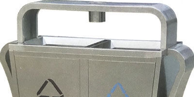 戶(hù)外不銹鋼分類(lèi)垃圾桶