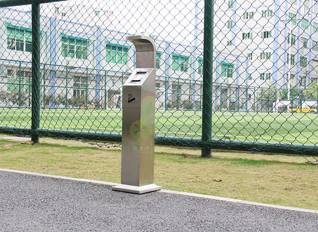 室內(nèi)不銹鋼滅煙柱-室內(nèi)煙蒂收集桶