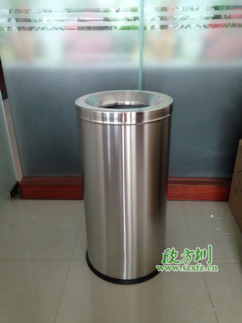  港式不銹鋼圓形垃圾桶哪里找，就找深圳欣方圳