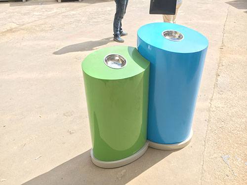 欣方圳分類環保垃圾桶 與廣東河源共筑美好家園